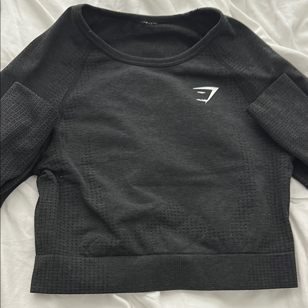 Gymshark Vital Seamless Black Long Sleeve